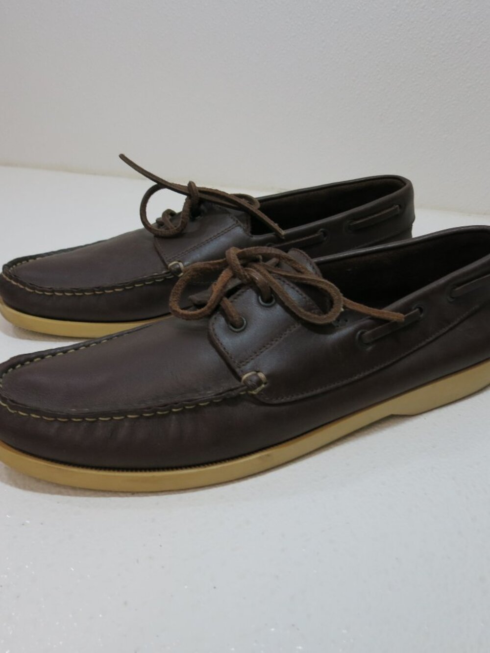 J. Crew Men’s Casual Comfortable Oxford Italy Deck Boat Shoes Footwear Sz 11